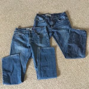 Bundle! 2 pairs 32/34 slim Urban Pipeline jeans!